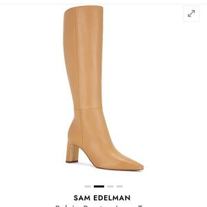 Sylvia Tan Knee-High Boots